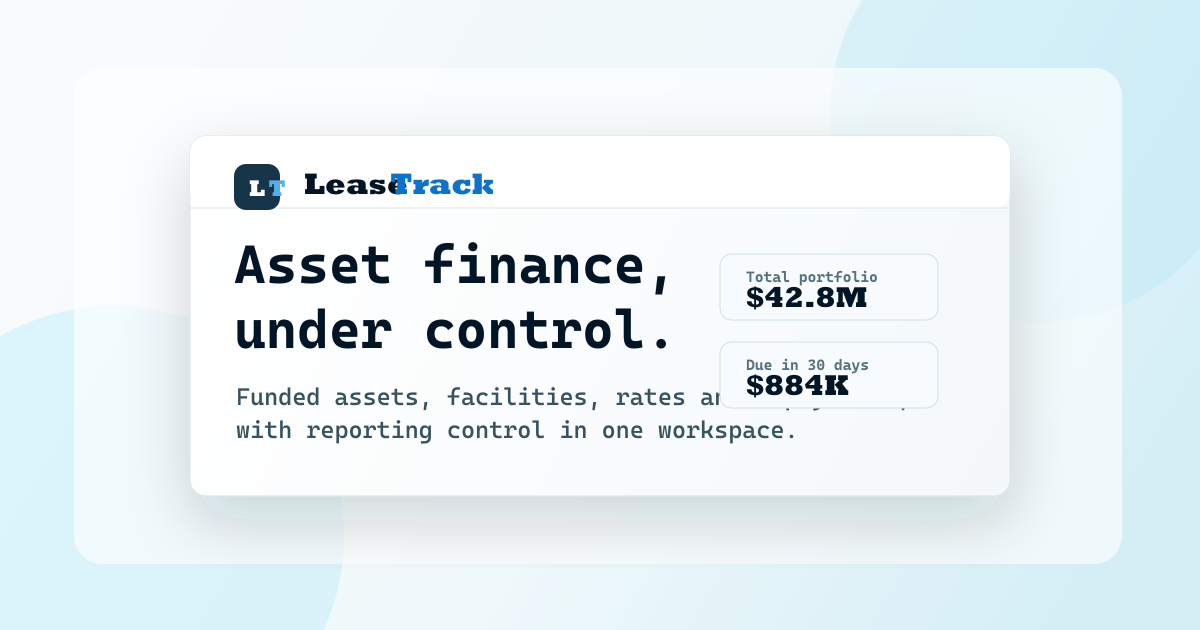 LeaseTrack | A CommTrack Solution